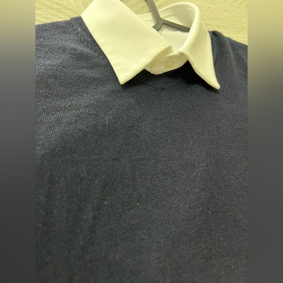 Light Navy Sweater - Picture 3 of 4